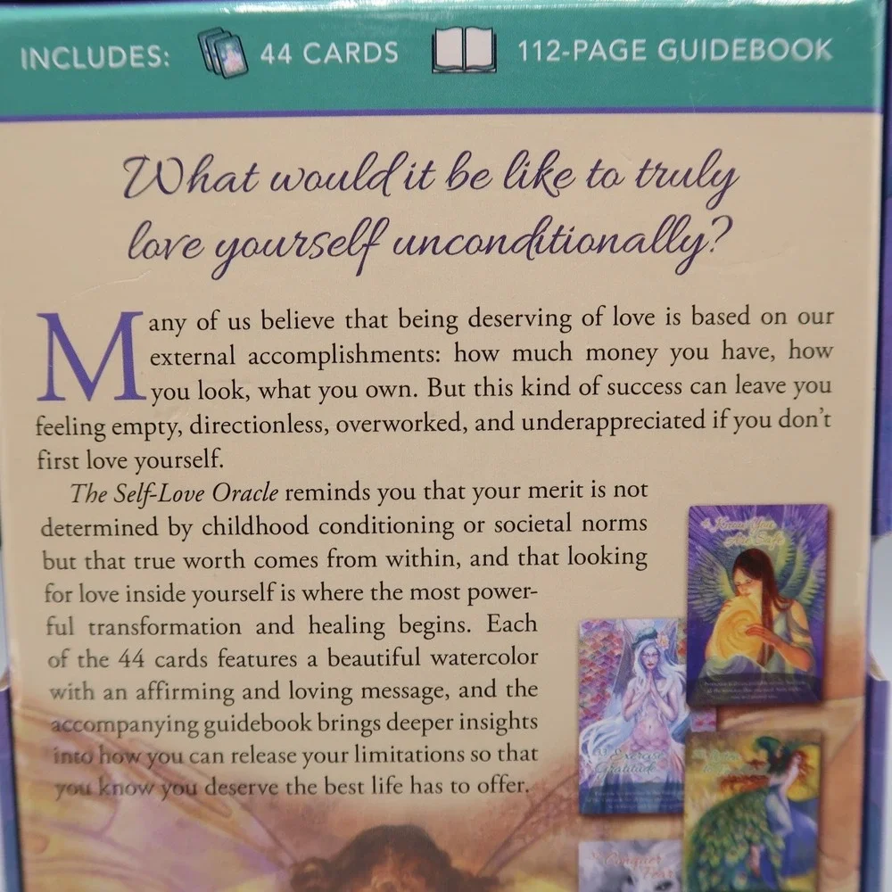 The Self-Love Oracle Cards and Guidebook Janet Chui 2021 Love Yourself self help